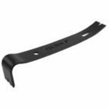 TOLSEN 7 Flat Pry Bar High Quality Carbon Steel, Powder Coated, 2 Nail Slots 25113